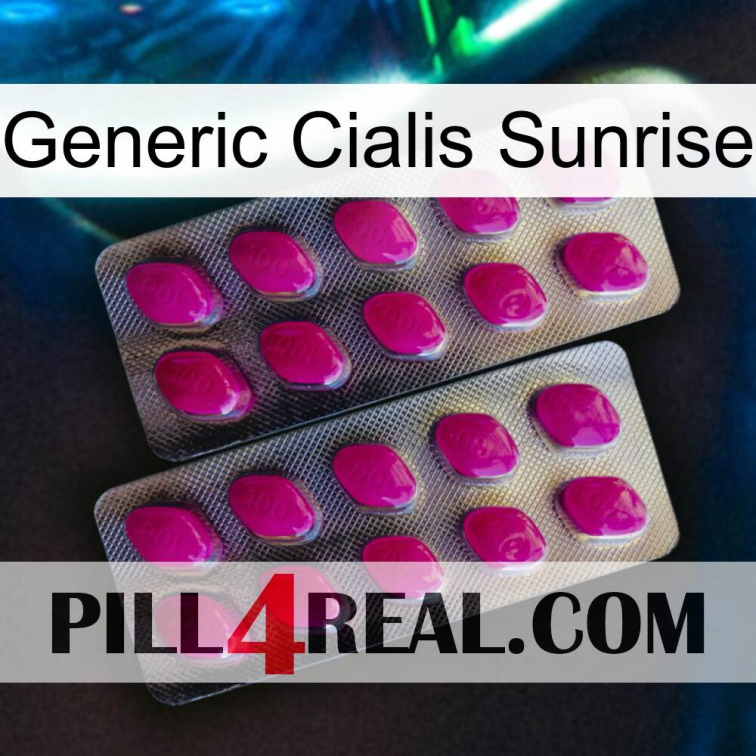 Generic Cialis Sunrise 10